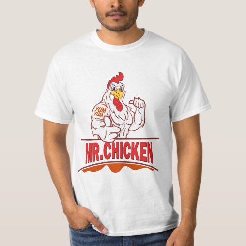 Funny The Ghost  Mr Chicken T_Shirt