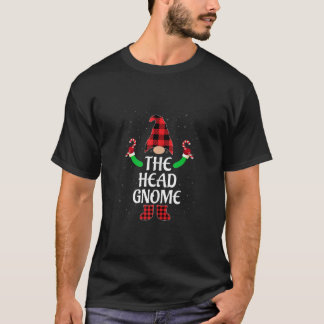 Funny The Head Gnome Matching Family Ugly Christma T-Shirt