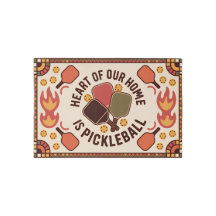 Funny The Heart Of Our Home Welcome Mat