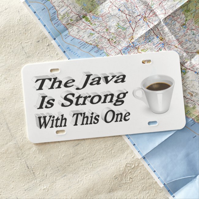 Funny The Java Is Strong With This One 3D