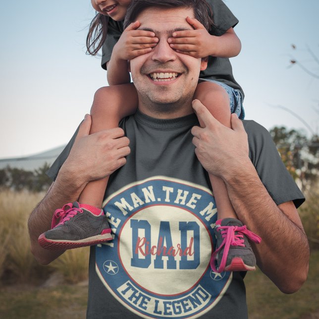 Funny The Man The Myth Father's Day Gift T-Shirt (Creator Uploaded)