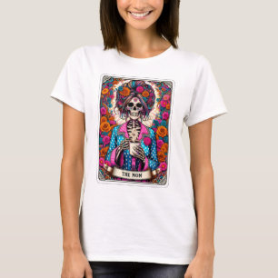Funny The Mom Skeleton Tarot T-Shirt