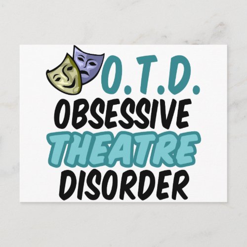 Funny Theatre Postcard