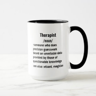 funny Therapist Definition gifts for men women Mug