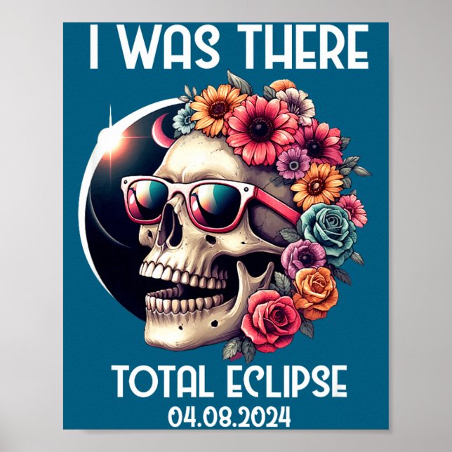 Funny There Total Solar Eclipse Totality04 Poster (Front)