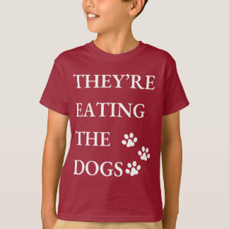 Funny They're Eating The Dogs in Springfield T-Shirt