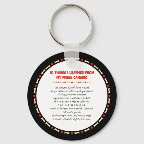 Funny Things I Learned From My Presa Canario Keychain