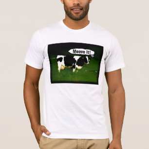 Funny Thinking Cow T-Shirt