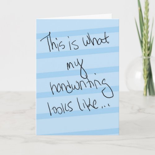 Funny Thinking of You Friendship Friend Text Faceb Card