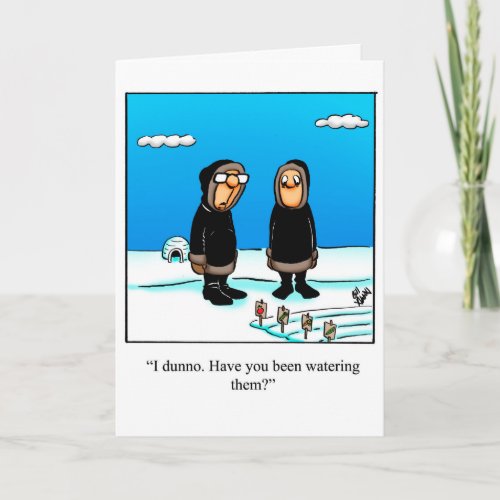 Funny Thinking of You Greeting Card Humor