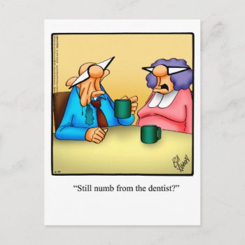 Funny "thinking Of You" Postcard by Spectickles at Zazzle
