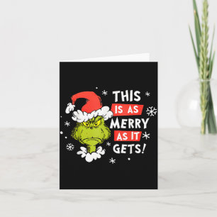 Funny This Is As Merry As It Gets Christmas, Sarca Card