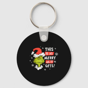 Funny This Is As Merry As It Gets Christmas, Sarca Keychain