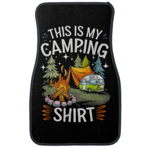 Funny This Is My Camping For Camper Car Floor Mat