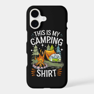 Funny This Is My Camping For Camper iPhone 17 Case