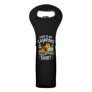 Funny This Is My Camping For Camper Wine Bag