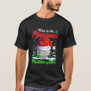 Funny This Is My Christmas Golf Pajama Shirt Xmas