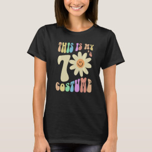 Funny THIS IS MY SEVENTIES Costume Groovy 70's Pre T-Shirt