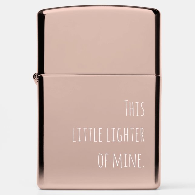 Funny This Little Lighter of Mine (Front)