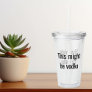 Funny This Might Be Vodka Clear Lid Straw Acrylic Tumbler