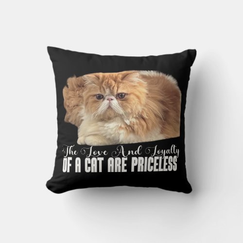 Funny Throw Pillows Cat LOVERS Throw Pillows 