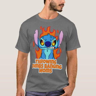 funny throwing bombs banging moms 1 T-Shirt