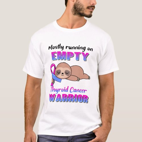 Funny Thyroid Cancer Awareness Gifts T_Shirt