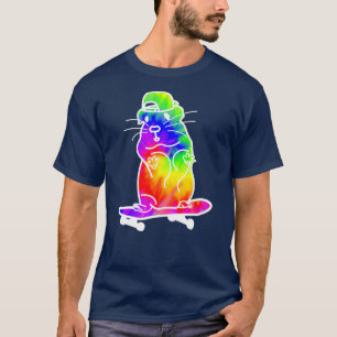 Funny TieDye Hamster Guinea Pig Animal T-Shirt