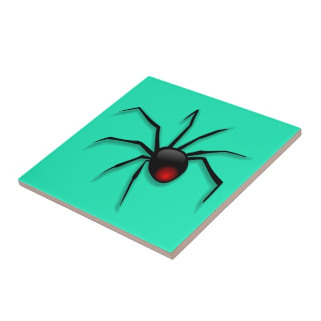 Funny Tile Spider Tile Black Widow - Choose Colors (Side)