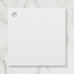 Funny Tired Bear I Need Coffee And Silence Design Foil Favor Tags