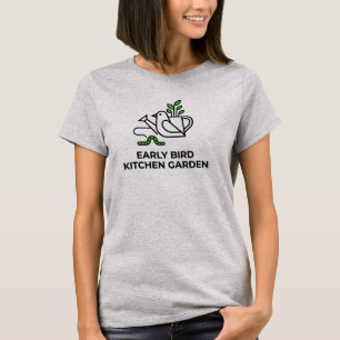 Funny Tired Early Bird Gardener   Exhausted Garden T-Shirt