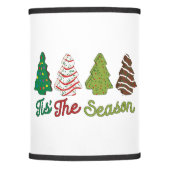 Funny Tis The Season Christmas Tree Cakes Debbie X Lamp Shade (Front)