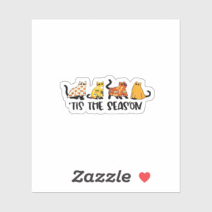 Funny Tis The Season Spooky Halloween Costume Sticker