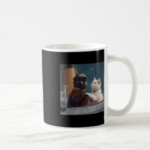 Funny Titanic Movie Cat Meme Rms Cruise Ship Men W Coffee Mug