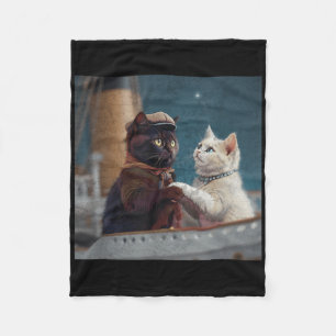 Funny Titanic Movie Cat Meme Rms Cruise Ship Men W Fleece Blanket