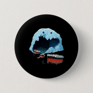 Funny Titanic Video Gamer Rms Cruise Ship Men Boys Button