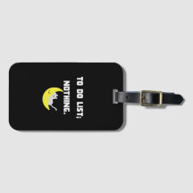 Funny 'TO DO LIST: NOTHING.' Quote iPhone Case