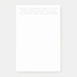 Funny To-do List Post-it Notes at Zazzle
