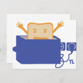 funny toaster icon (Front/Back)
