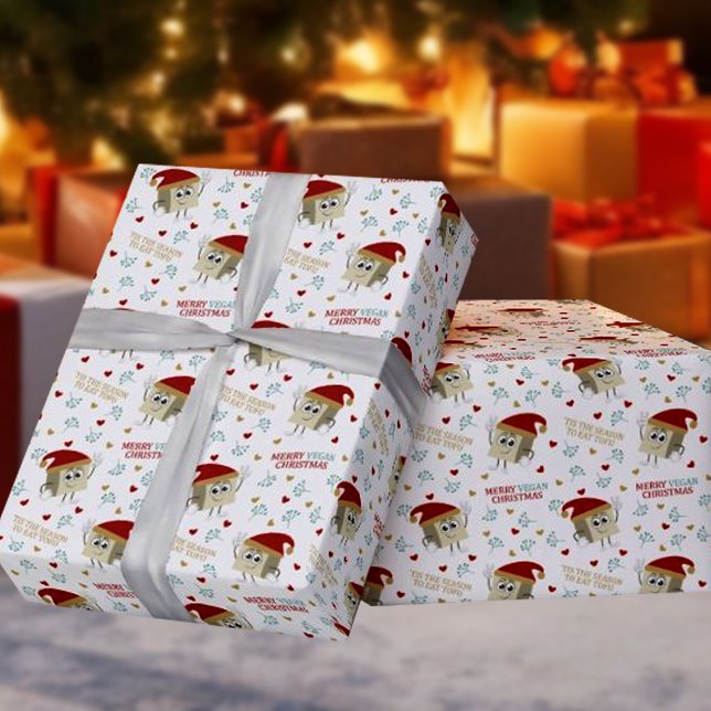 Funny Tofu Wrapping Paper (Creator Uploaded)