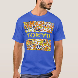 Funny Tokyo Japan Cute Kawaii Japanese Anime Cat S T-Shirt