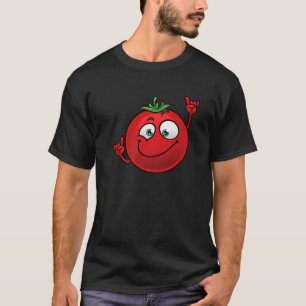 Funny Tomato Designs For Men Women Dancing Farm Fo T-Shirt