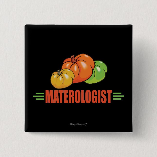 Funny Tomatoes Button (Front)