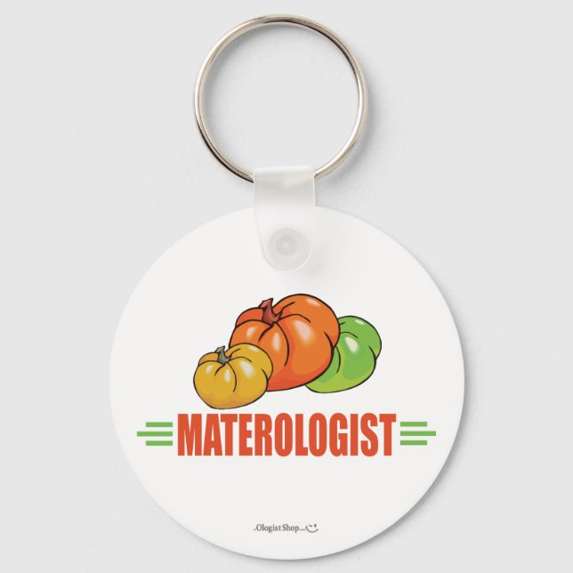 Funny Tomatoes Keychain (Front)