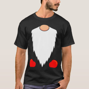 Funny Tomte Swedish Gnome Beard Christmas Yule Nis T-Shirt