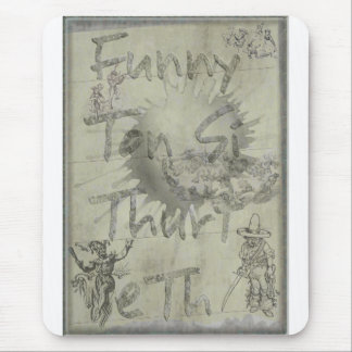 Funny Ton si thurt Eth Mouse Pad