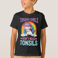 Funny Tonsil Removal Unicorn Kid Tonsillectomy