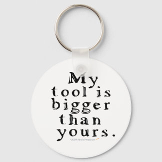 Funny Tool Lovers Big Tool Woodturning Woodworking Keychain