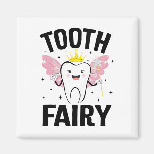 Funny Tooth Fairy Halloween Costume For Women Kids Magnet