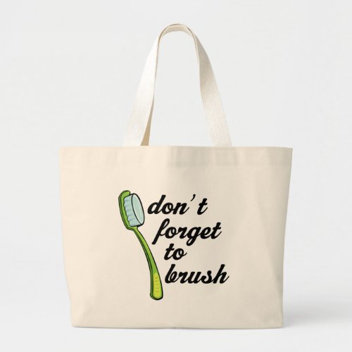 Funny Toothbrush Dentist Tote Bag